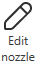 Edit nozzle button